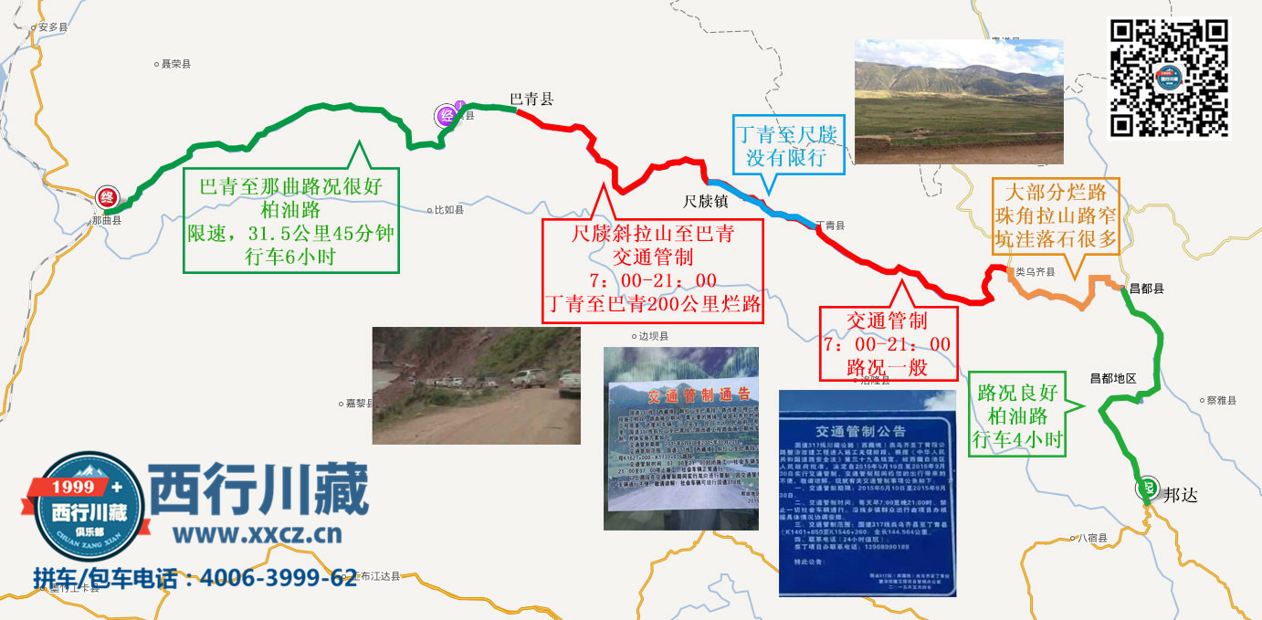 绕行三条线路:g317,s303,s308最新路况